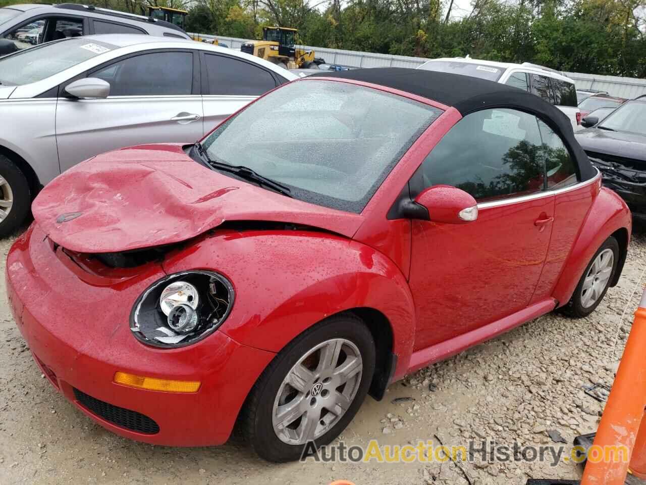 2007 VOLKSWAGEN BEETLE CONVERTIBLE OPTION PACKAGE 1, 3VWRF31Y47M412678