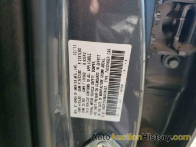 HONDA ACCORD EXL, 1HGCP2F89BA094623