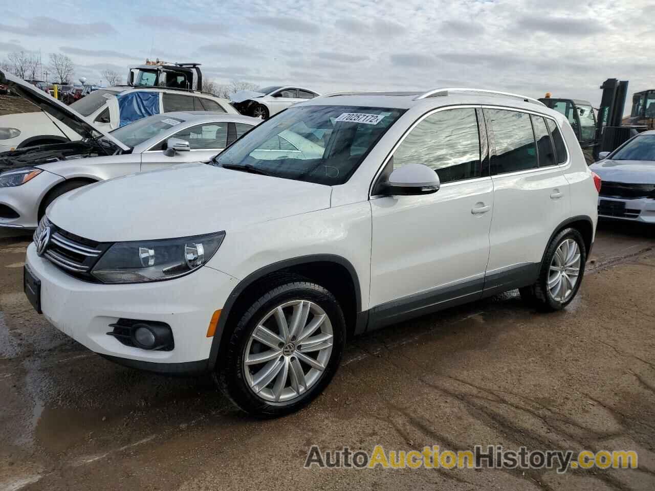 2014 VOLKSWAGEN TIGUAN S, WVGBV3AX2EW543101