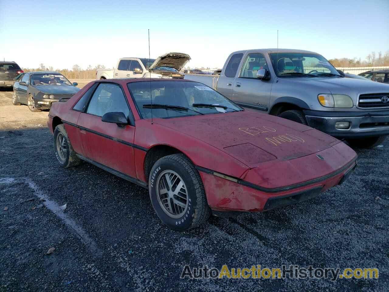 1984 PONTIAC FIERO SE, 1G2AF37R0EP268865