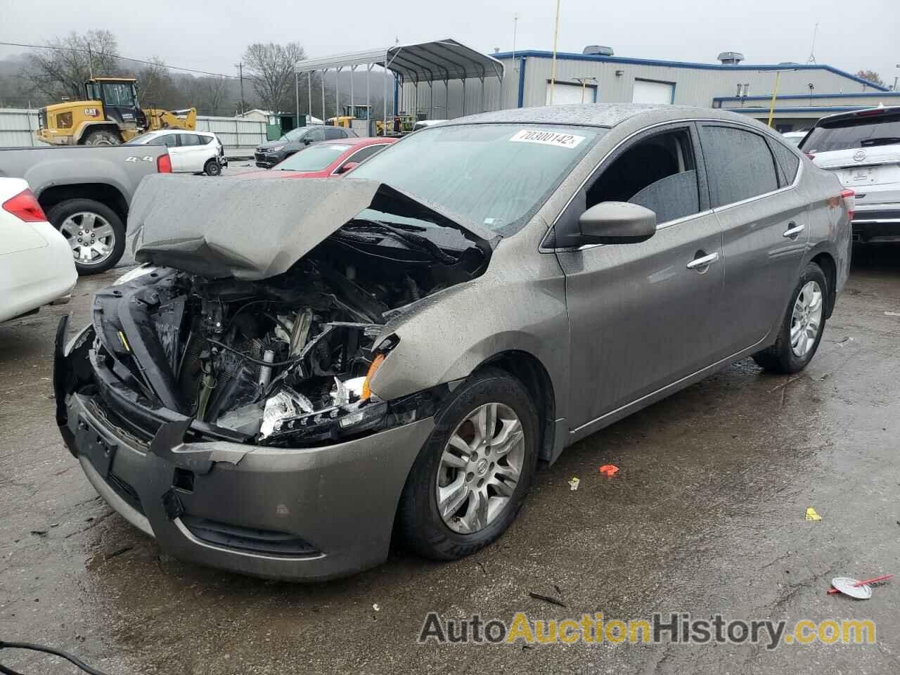 2015 NISSAN SENTRA S, 3N1AB7AP3FY245945