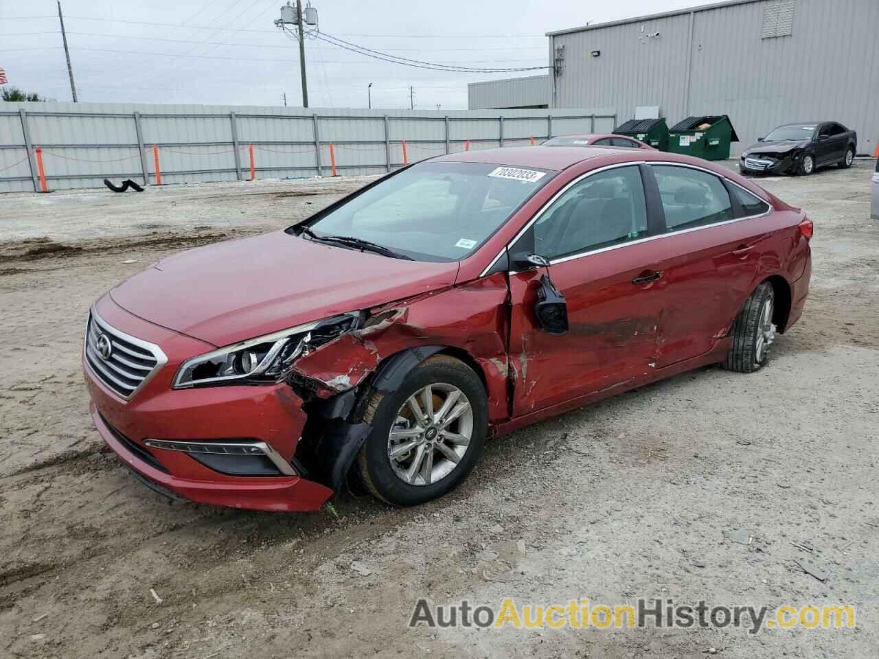 2015 HYUNDAI SONATA SE, 5NPE24AF9FH176230