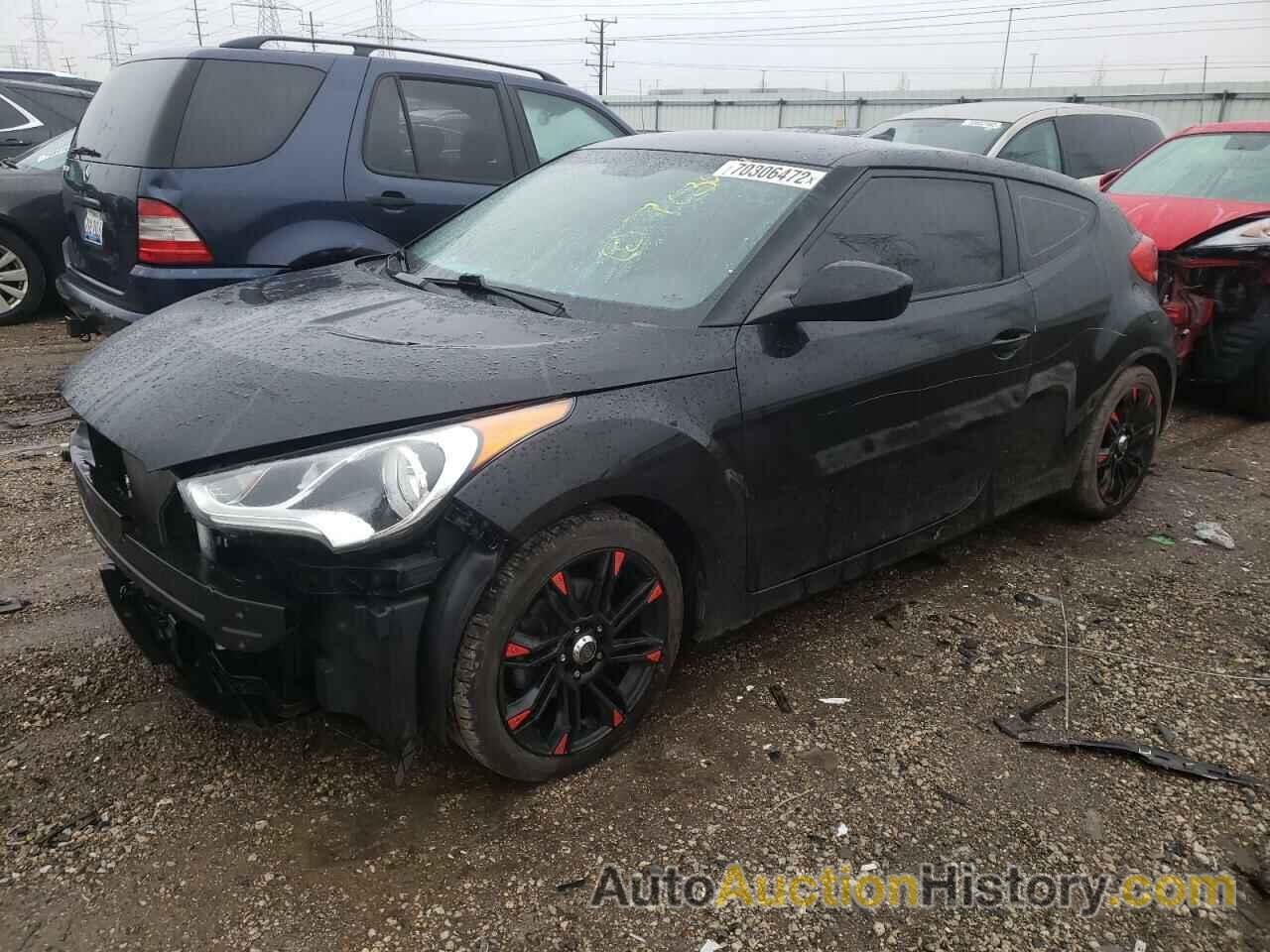 2014 HYUNDAI VELOSTER, KMHTC6AD4EU208922