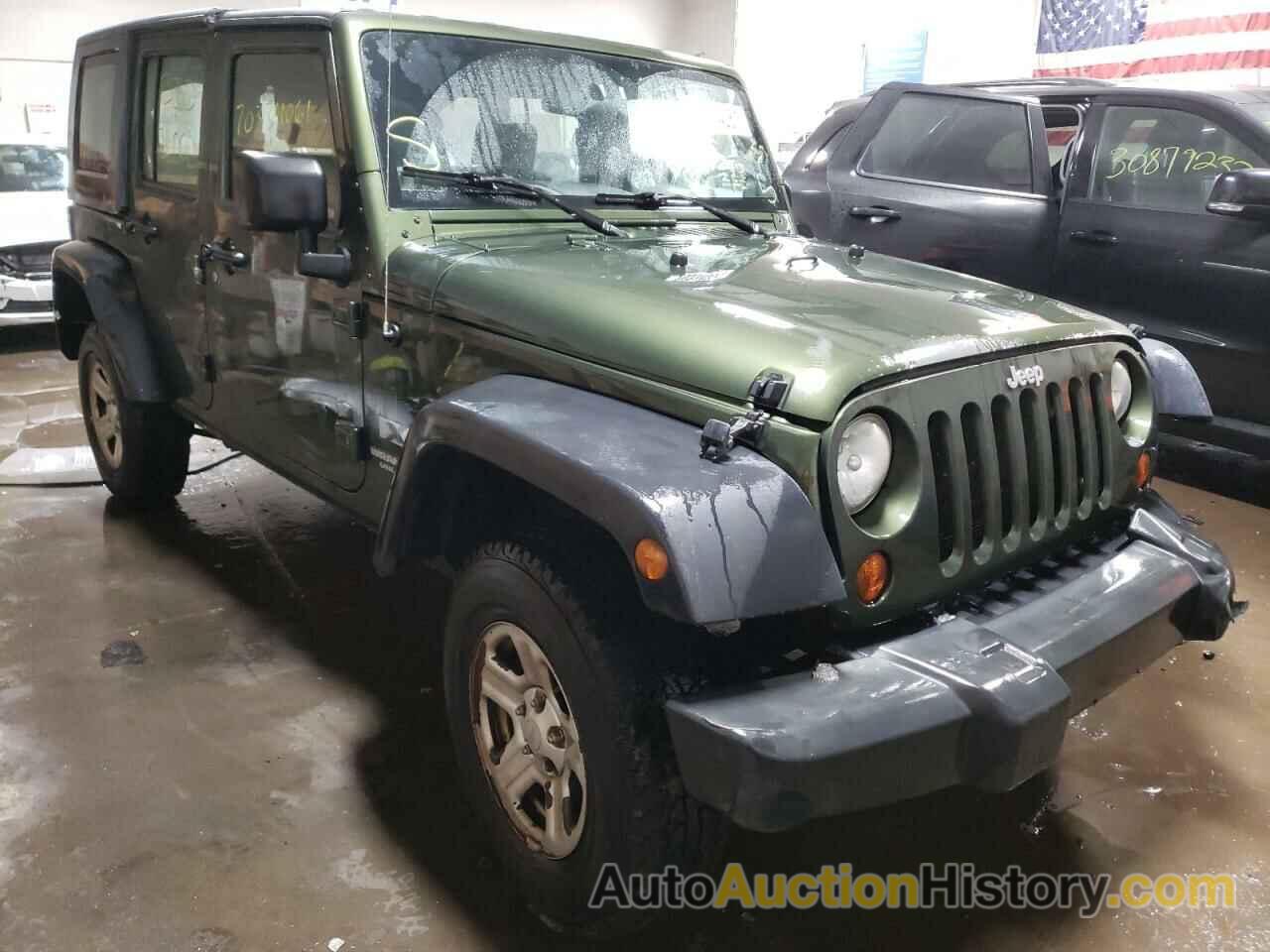 2009 JEEP WRANGLER X, 1J4GA39189L735890