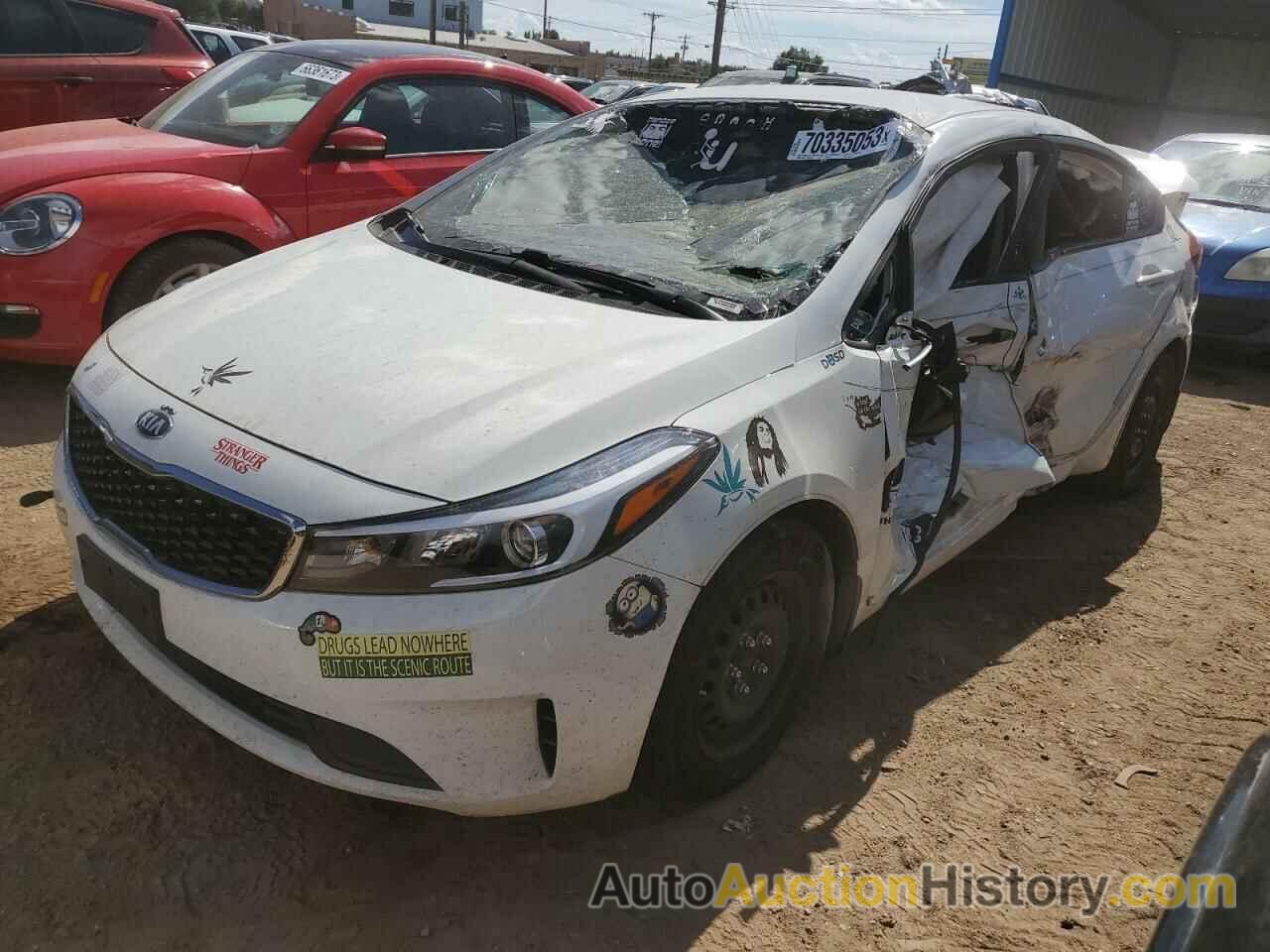 2017 KIA FORTE LX, 3KPFK4A76HE092483