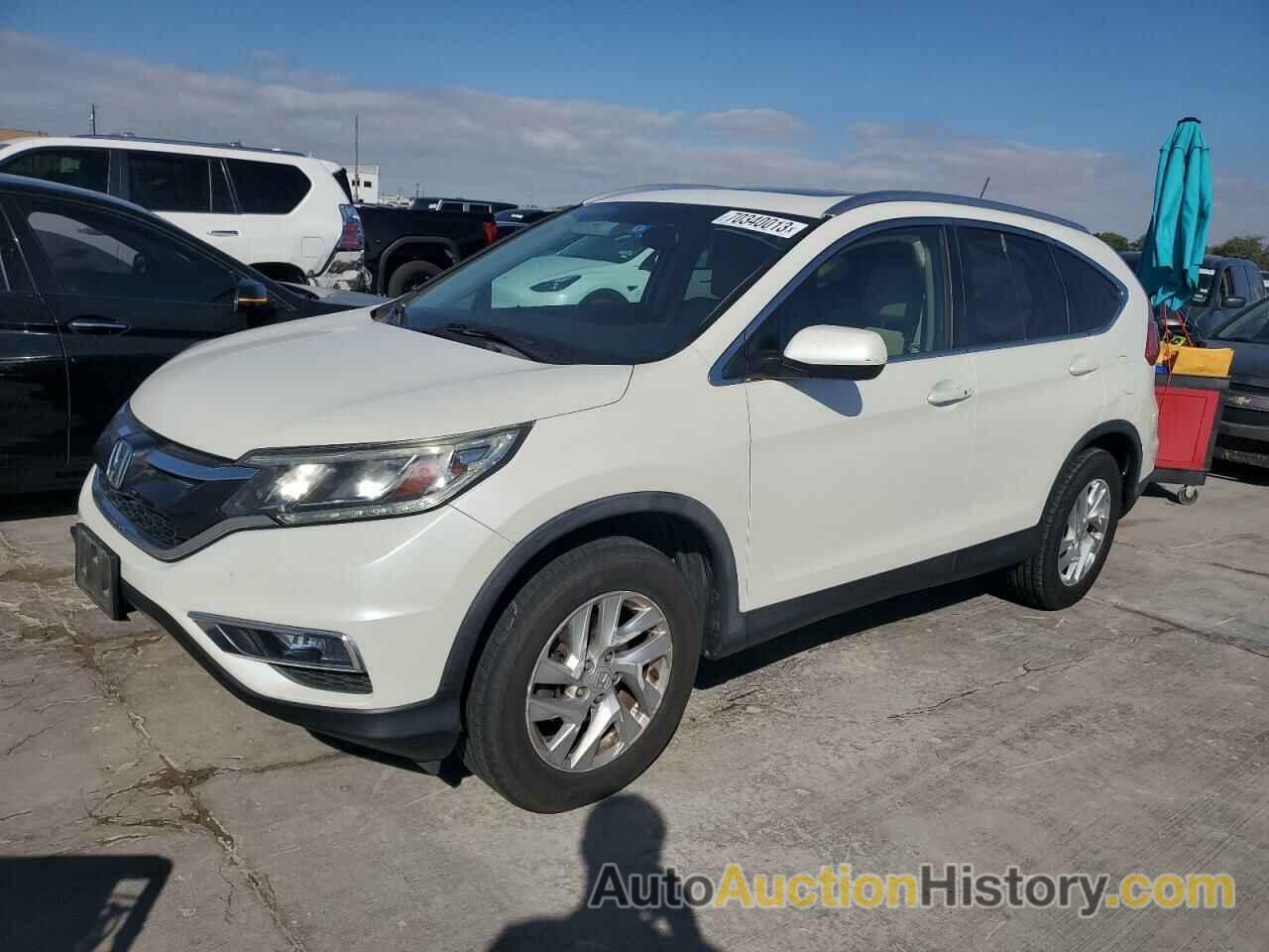 2015 HONDA CRV EXL, 5J6RM3H75FL009048