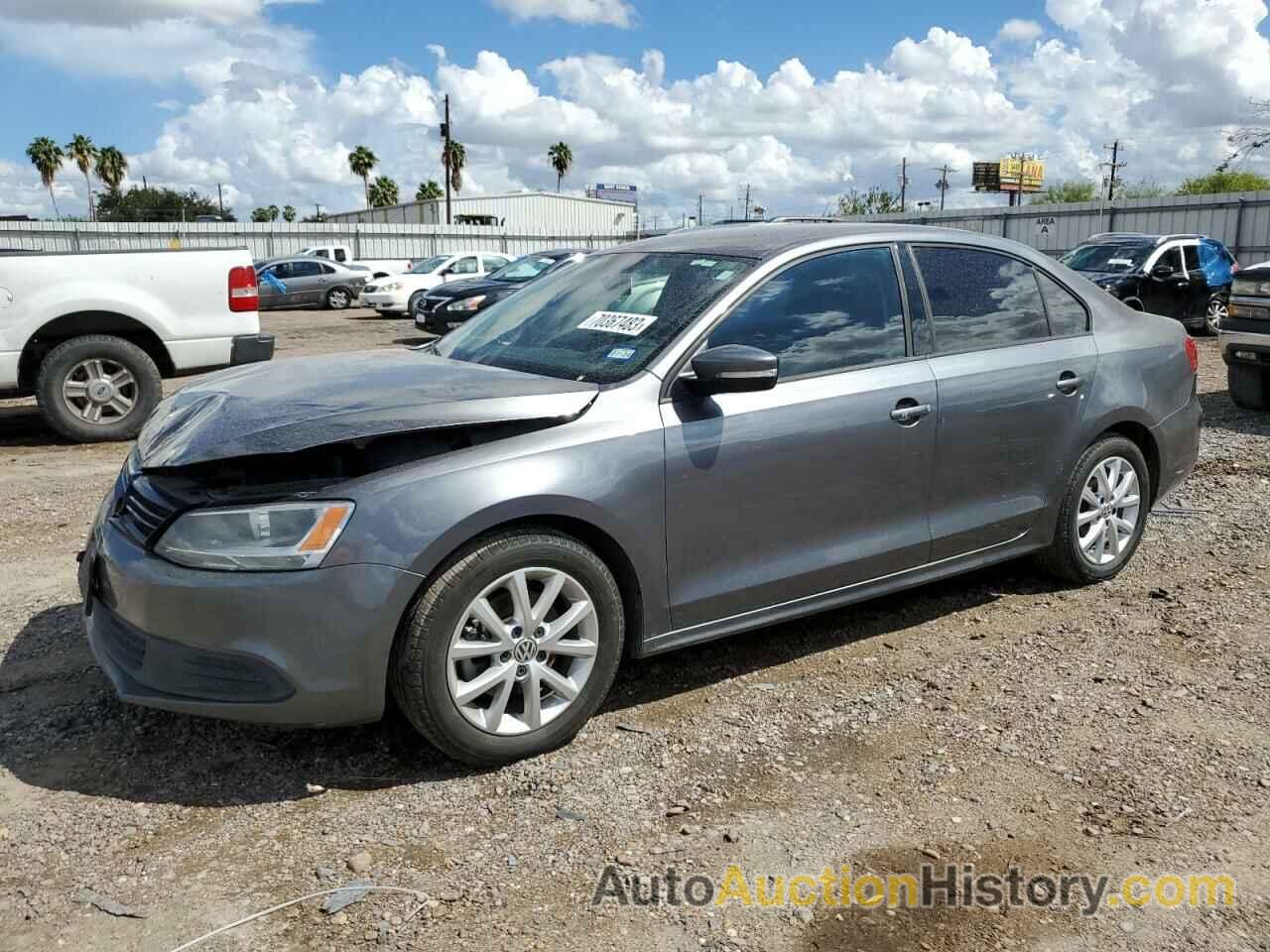 2012 VOLKSWAGEN JETTA SE, 3VWDX7AJ9CM344566