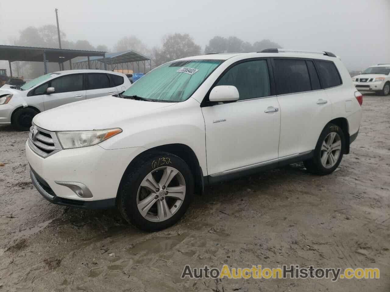 2012 TOYOTA HIGHLANDER LIMITED, 5TDYK3EH3CS080828