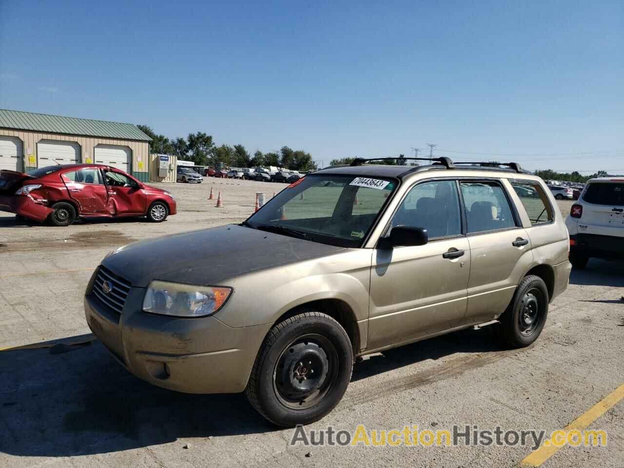 2008 SUBARU FORESTER 2.5X, JF1SG63688H719717