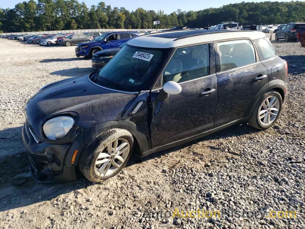 2014 MINI COOPER S COUNTRYMAN, WMWZC3C52EWT01250