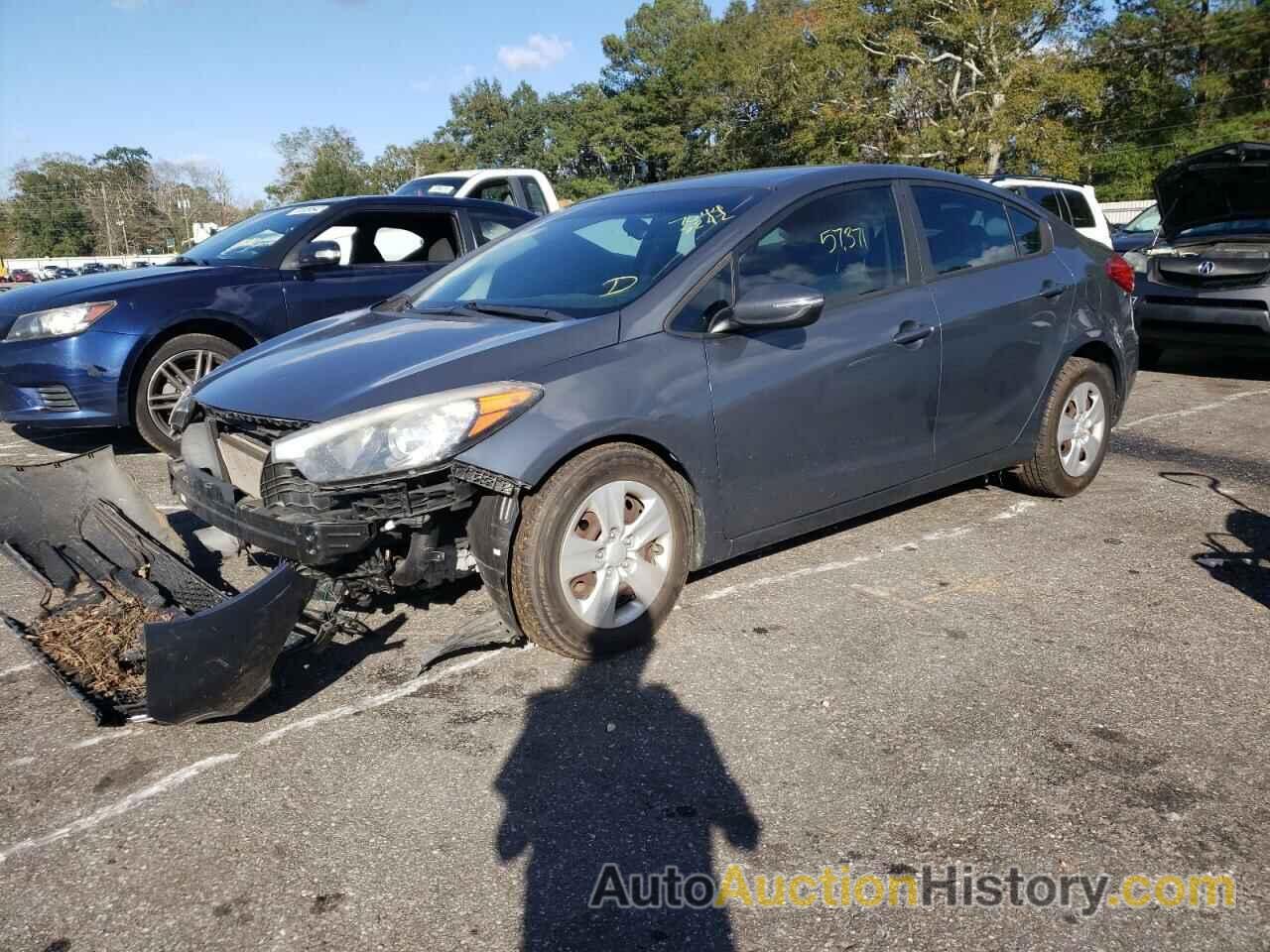 2016 KIA FORTE LX, KNAFX4A6XG5518420