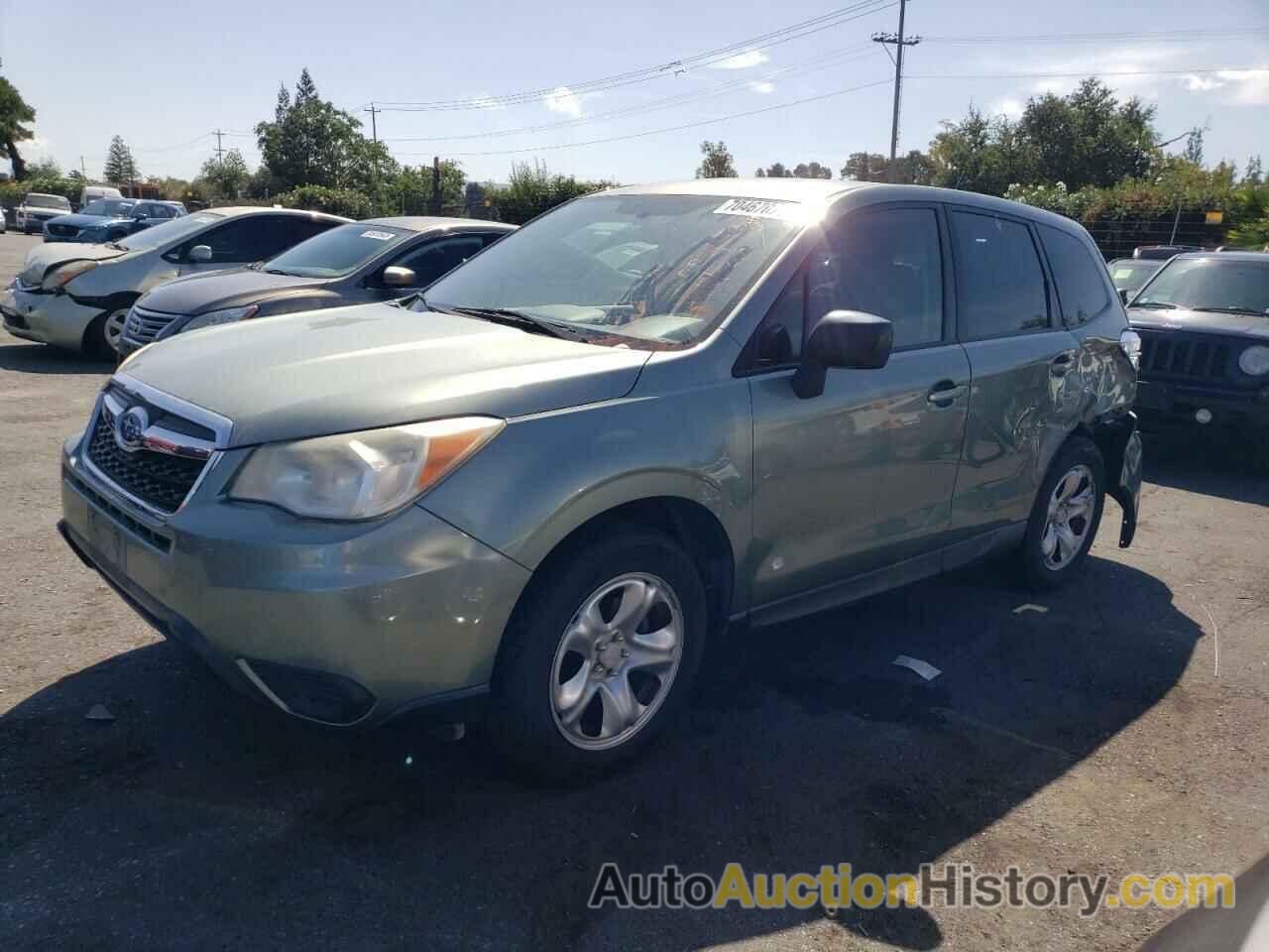 2014 SUBARU FORESTER 2.5I, JF2SJAAC8EH462918