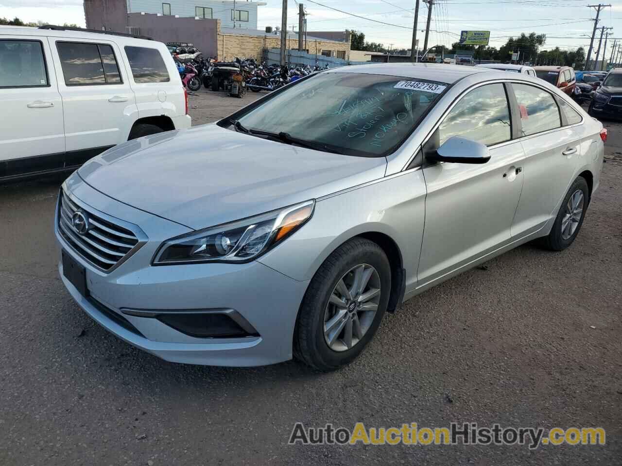 2016 HYUNDAI SONATA SE, 5NPE24AF0GH338117