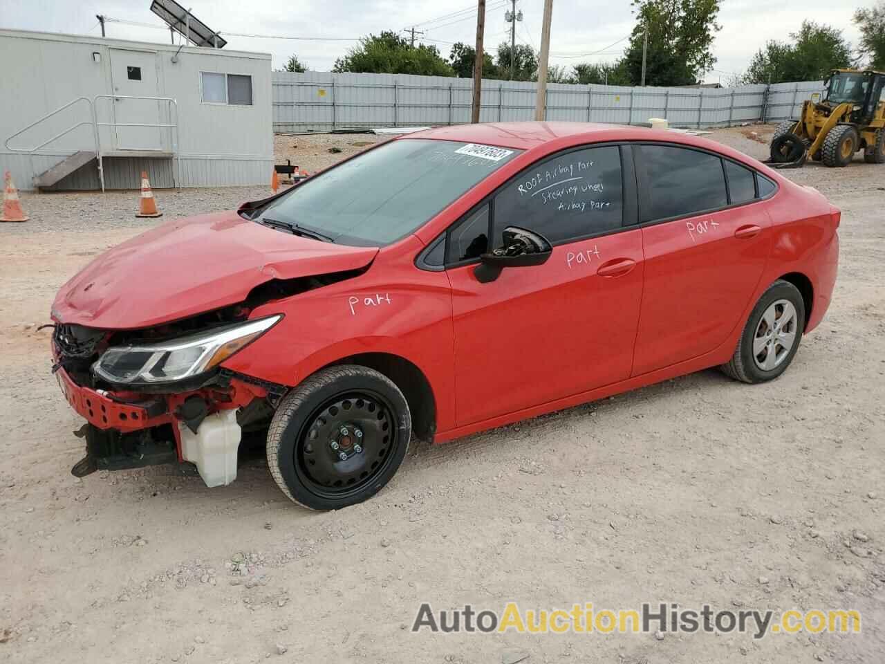 2017 CHEVROLET CRUZE LS, 1G1BC5SM1H7159571