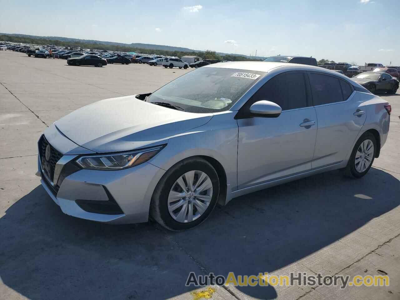 2020 NISSAN SENTRA S, 3N1AB8BVXLY243429