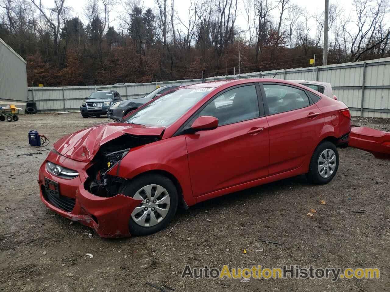 2017 HYUNDAI ACCENT SE, KMHCT4AE2HU298265