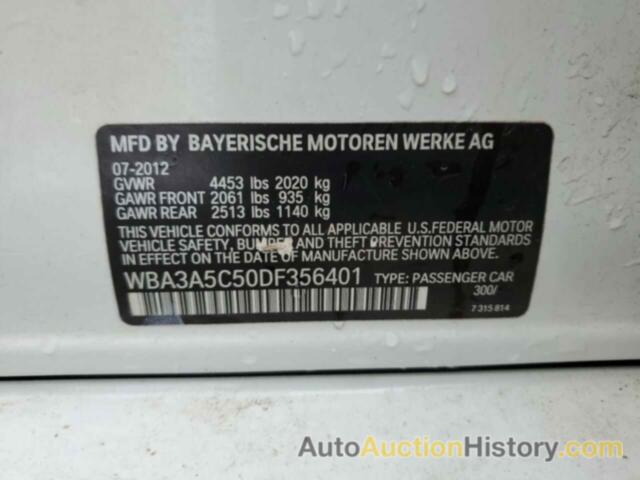 BMW 3 SERIES I, WBA3A5C50DF356401