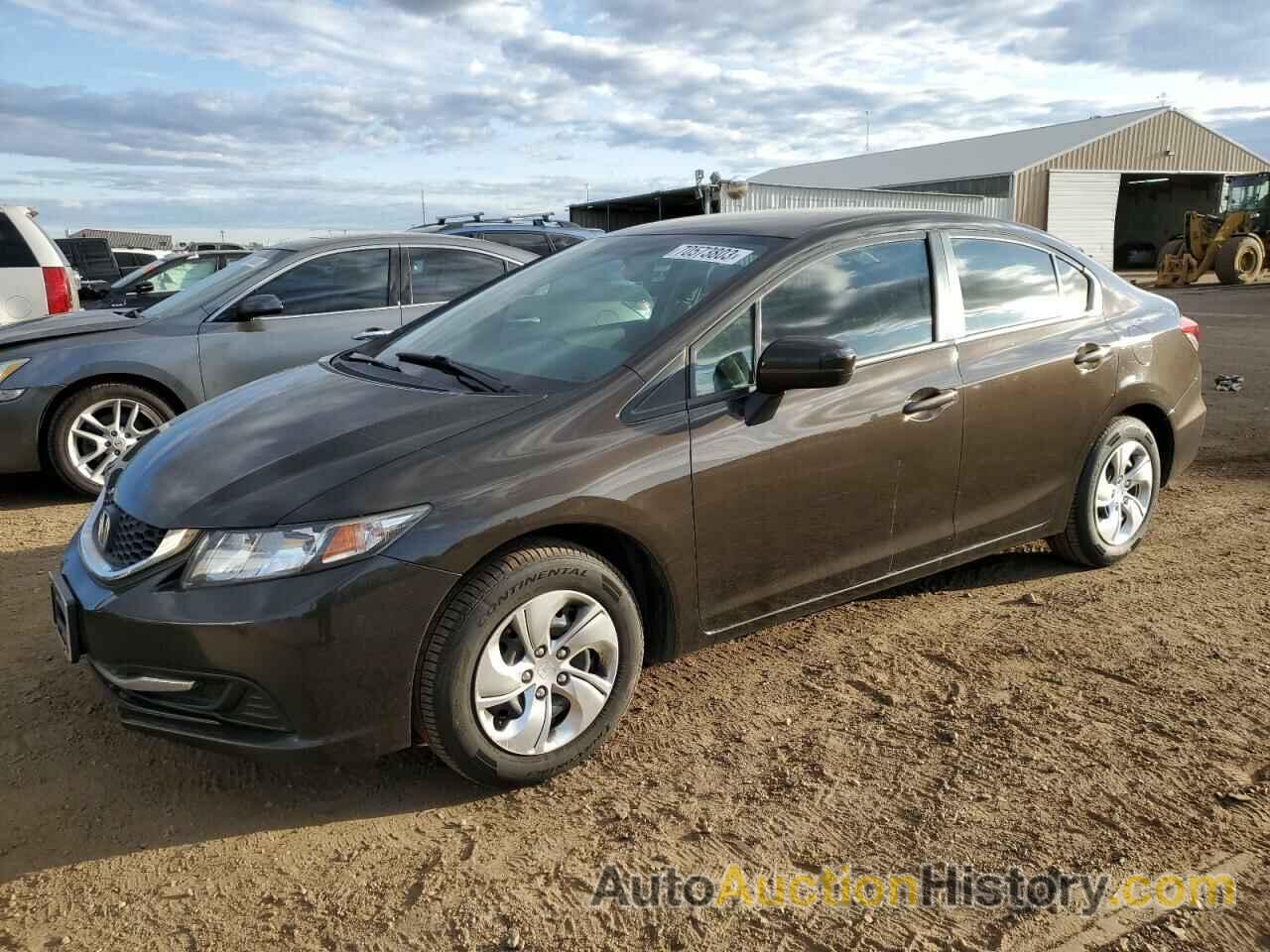 2014 HONDA CIVIC LX, 2HGFB2F57EH507839