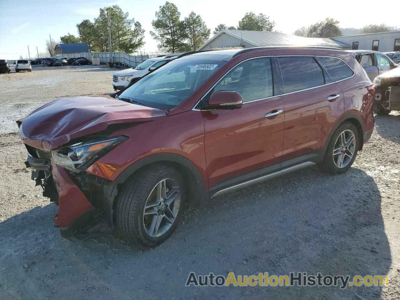 2018 HYUNDAI SANTA FE SE ULTIMATE, KM8SRDHFXJU283916