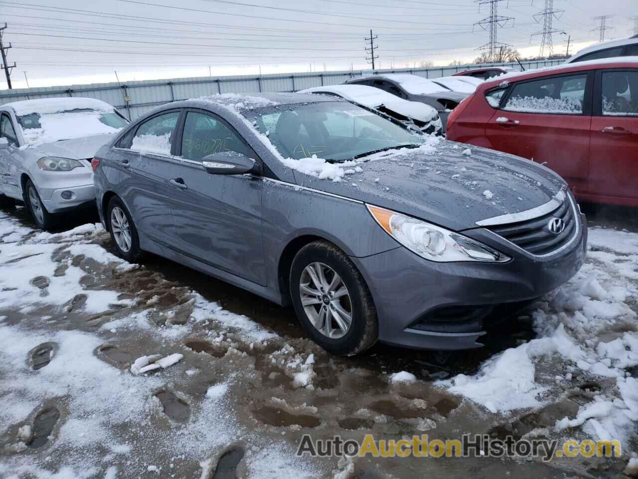 2014 HYUNDAI SONATA GLS, 5NPEB4AC1EH941287