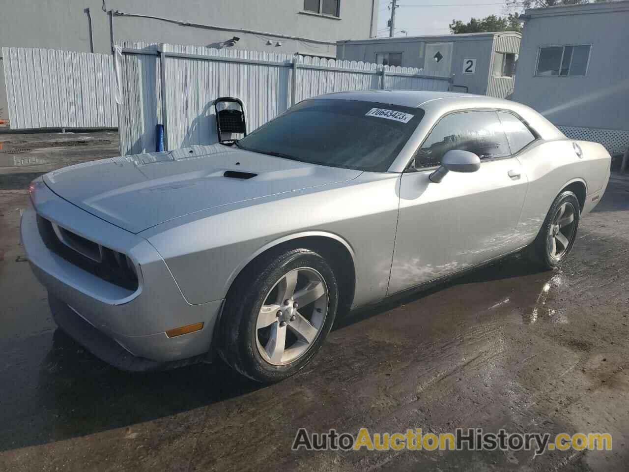 2012 DODGE CHALLENGER SXT, 2C3CDYAG4CH105673