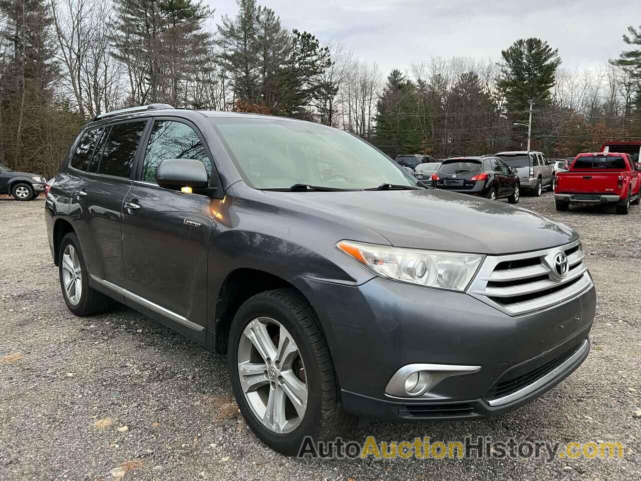 2012 TOYOTA HIGHLANDER LIMITED, 5TDDK3EH3CS118959