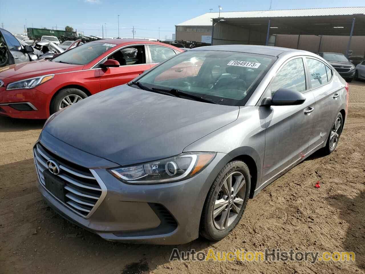 2018 HYUNDAI ELANTRA SEL, 5NPD84LF1JH268982