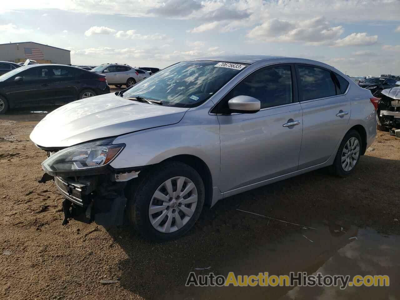 2016 NISSAN SENTRA S, 3N1AB7AP6GY259033