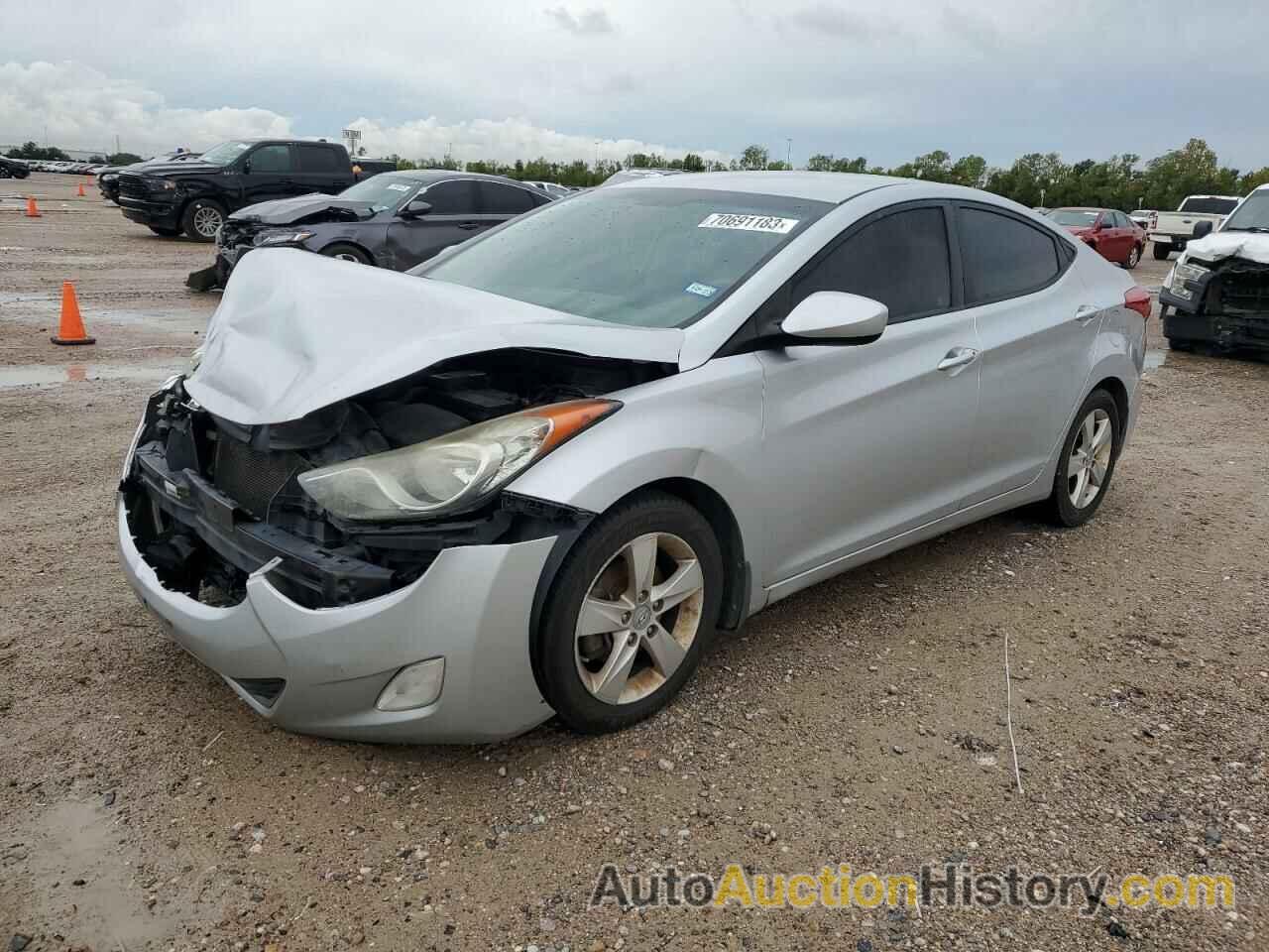 2013 HYUNDAI ELANTRA GLS, 5NPDH4AE0DH281561