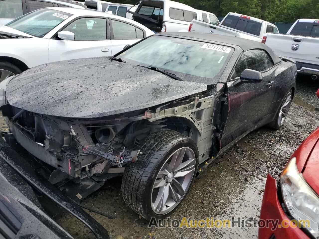 2017 CHEVROLET CAMARO LT, 1G1FB3DS2H0124275