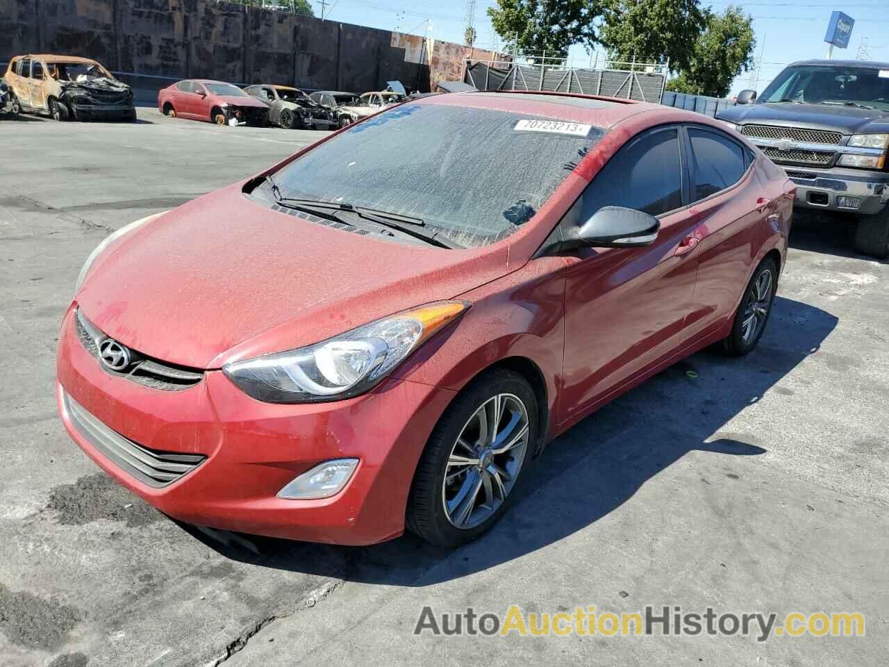 HYUNDAI ELANTRA GLS, KMHDH4AE6DU940678