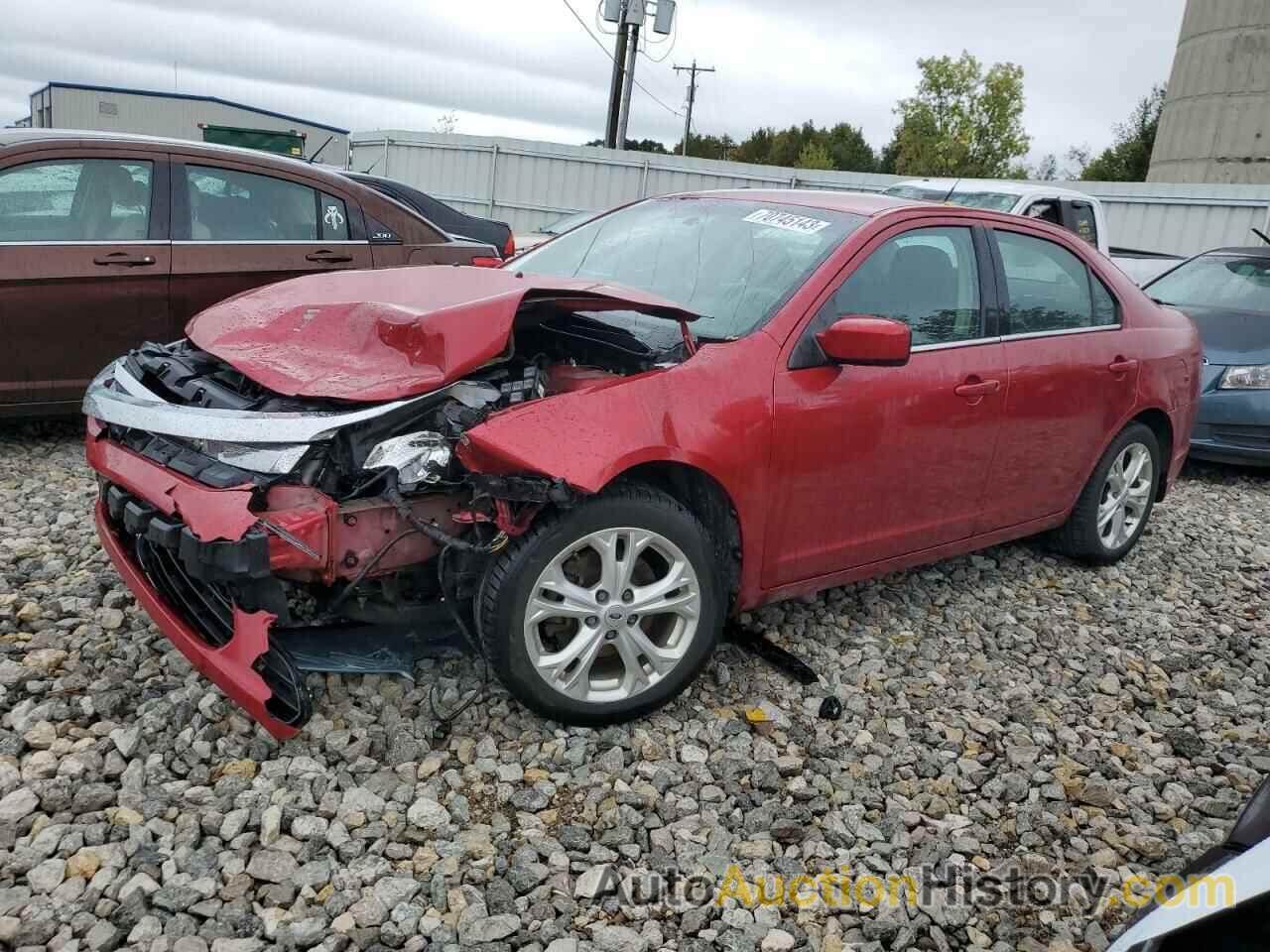 2012 FORD FUSION SE, 3FAHP0HA4CR155852