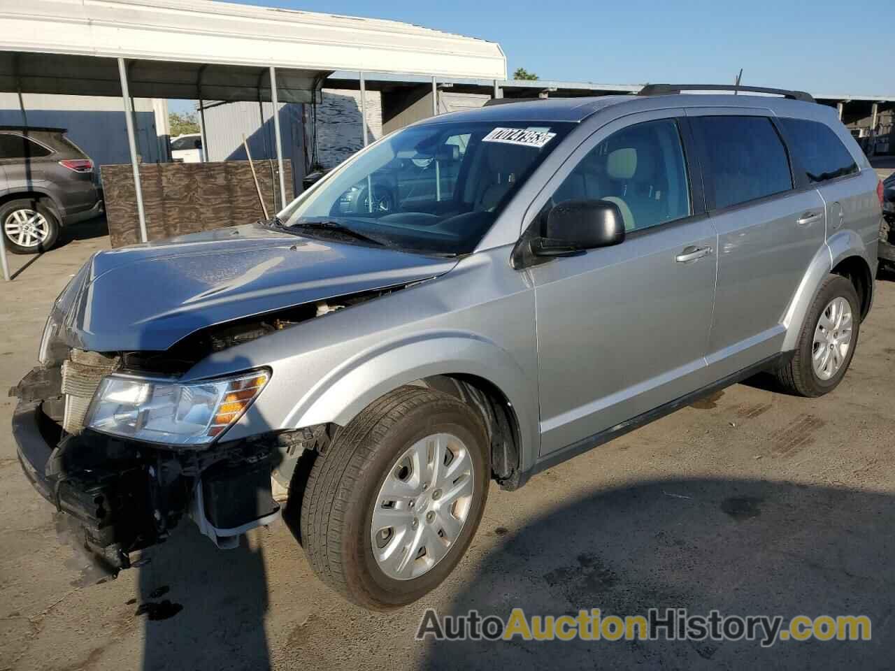 2020 DODGE JOURNEY SE, 3C4PDCAB7LT180332