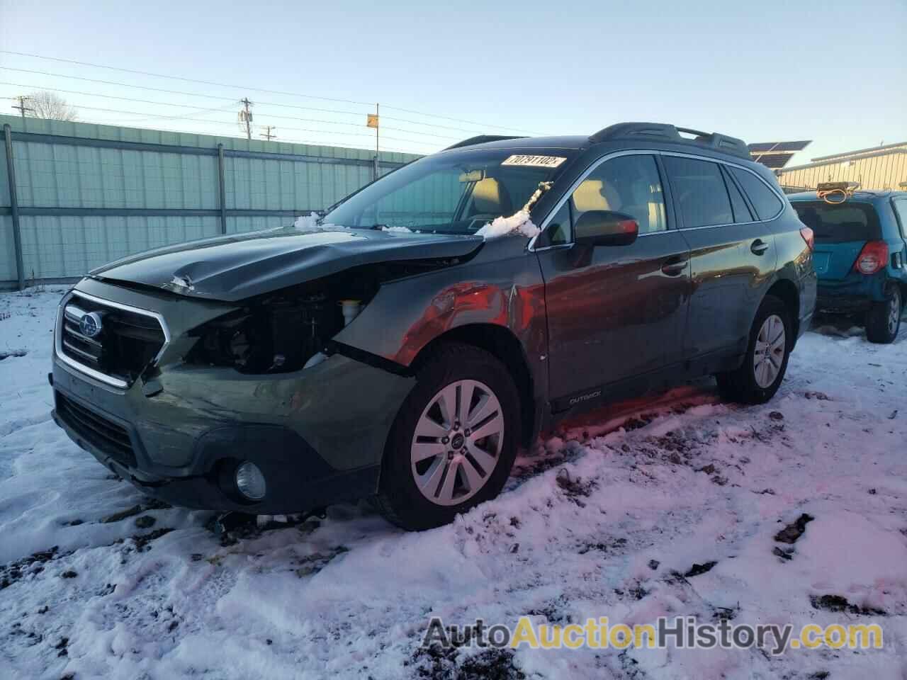 2018 SUBARU OUTBACK 2.5I PREMIUM, 4S4BSACC6J3245055