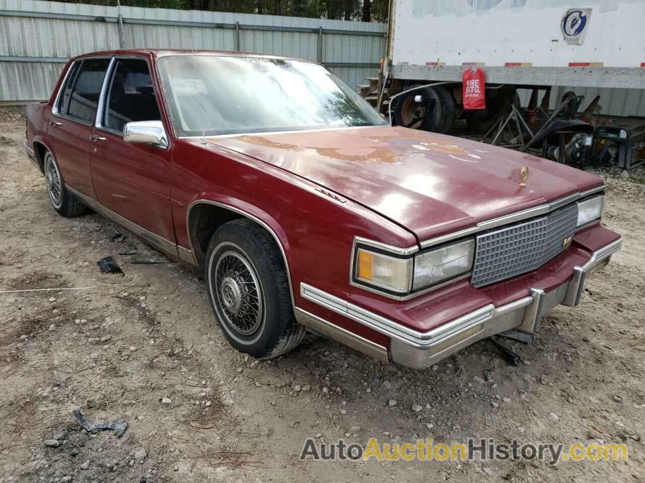 1988 CADILLAC DEVILLE, 1G6CD5151J4331255