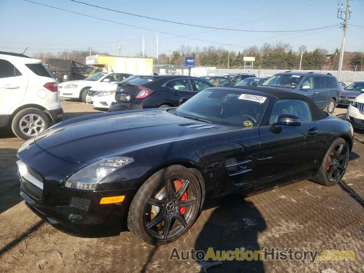 2012 MERCEDES-BENZ SLS AMG, WDDRK7HA4CA009280