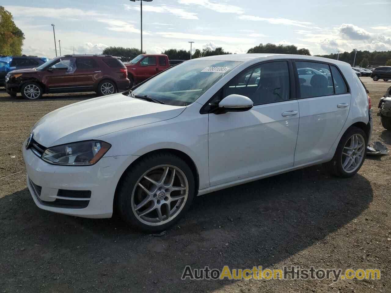 2016 VOLKSWAGEN GOLF S, 3VW117AUXGM055944