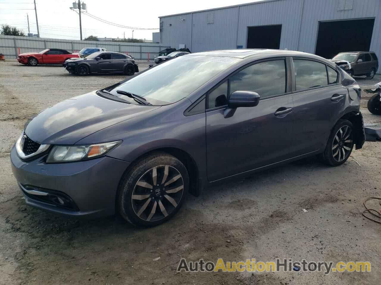 2015 HONDA CIVIC EXL, 19XFB2F94FE010049