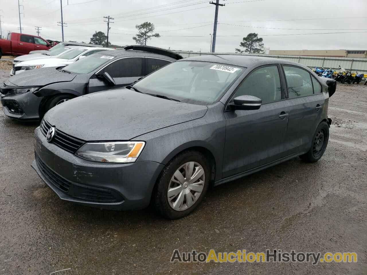 2011 VOLKSWAGEN JETTA SE, 3VWDZ7AJ9BM352708