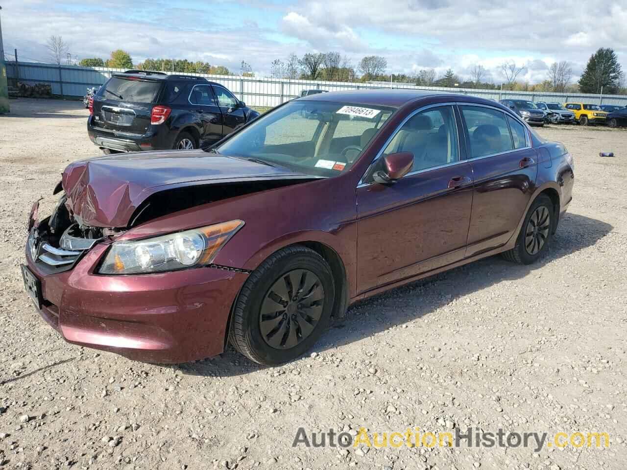 2012 HONDA ACCORD LX, 1HGCP2F36CA208437