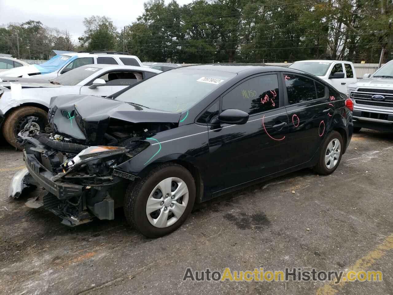 2016 KIA FORTE LX, KNAFK4A63G5534084