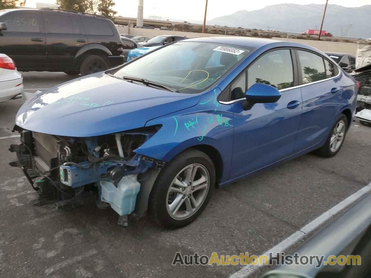 2018 CHEVROLET CRUZE LT, 1G1BE5SM5J7196493