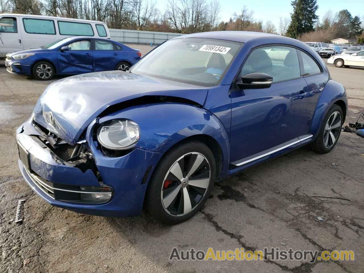 2012 VOLKSWAGEN BEETLE TURBO, 3VW4A7AT7CM636865