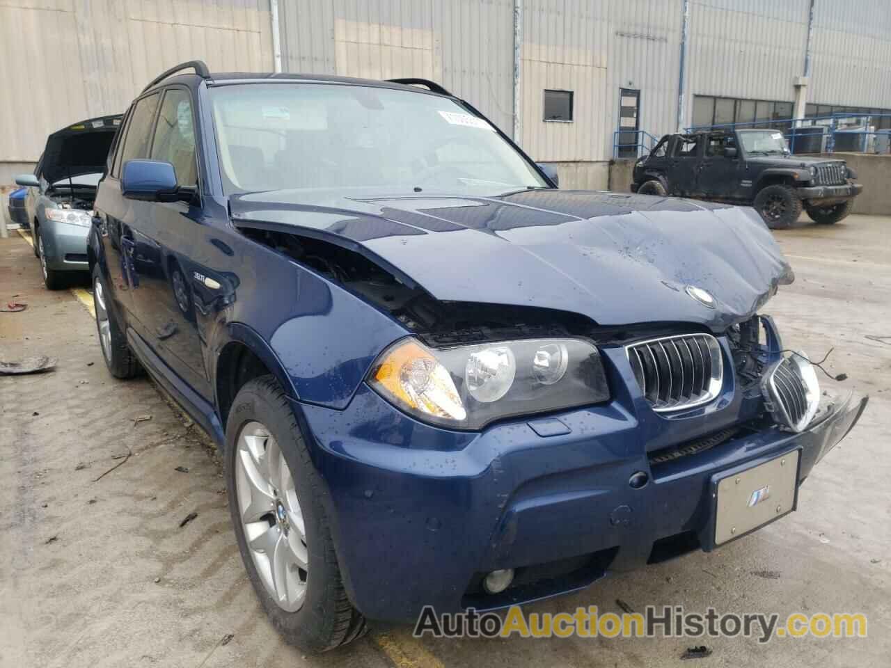 2006 BMW X3 3.0I, WBXPA93496WA32665