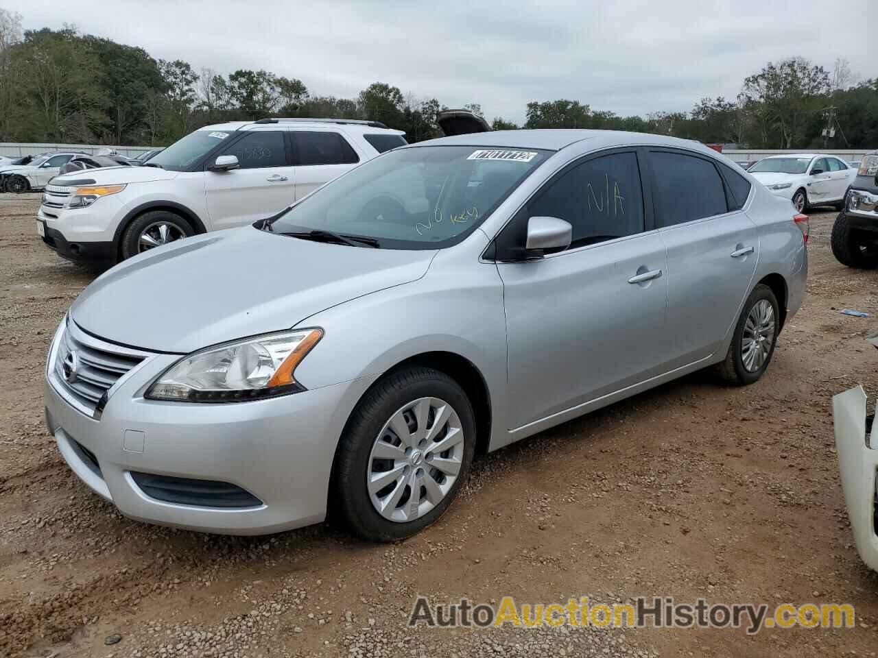 2013 NISSAN SENTRA S, 3N1AB7AP1DL621813