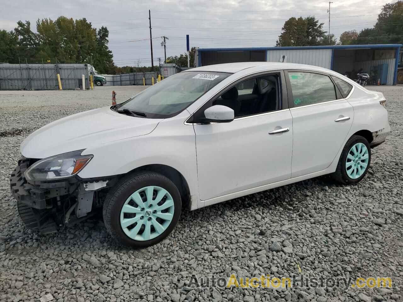 2016 NISSAN SENTRA S, 3N1AB7AP5GY225312