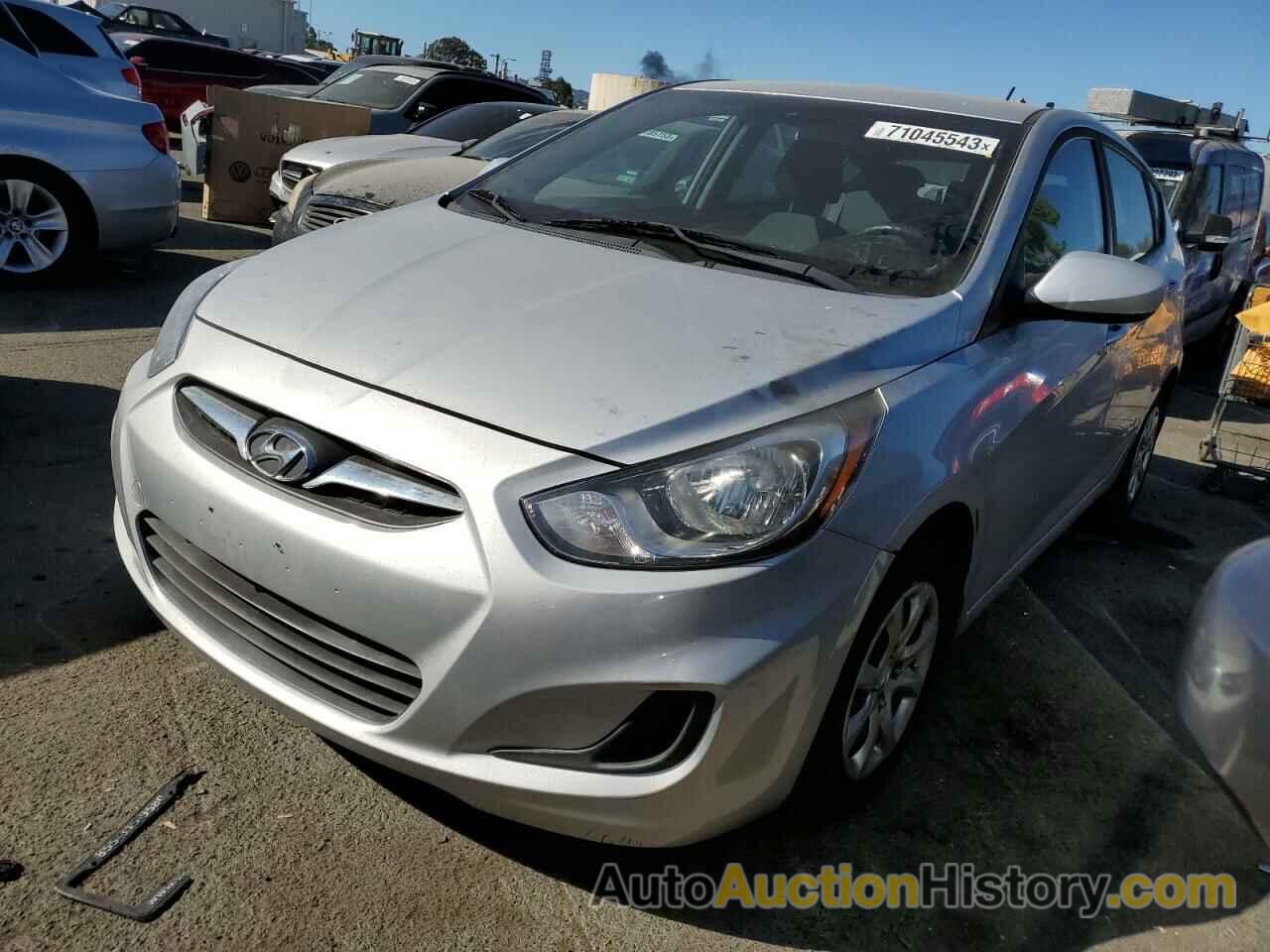 2013 HYUNDAI ACCENT GLS, KMHCT5AE7DU065630