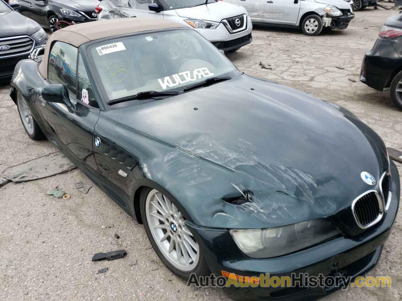 2002 BMW Z3 3.0, 4USCN53462LL50156