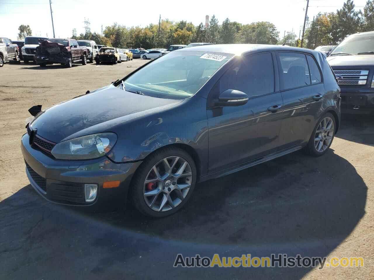 2013 VOLKSWAGEN GTI, WVWHD7AJ5DW107653