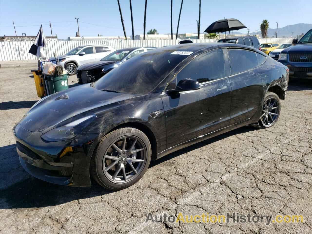 2022 TESLA MODEL 3, 5YJ3E1EB6NF178194